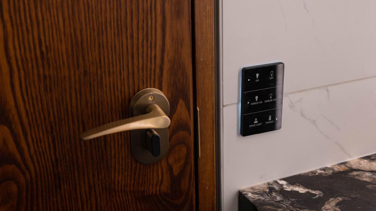 אוקלנד Horizon By Skycity מראה חיצוני תמונה A keypad entry system