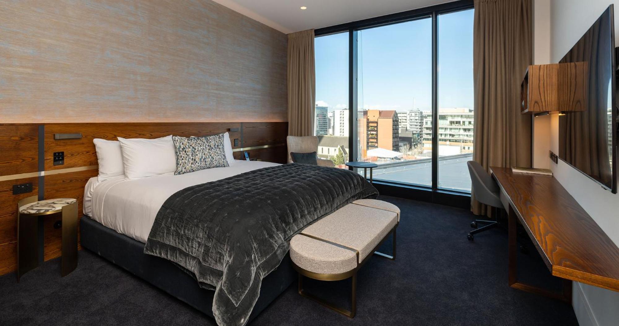 אוקלנד Horizon By Skycity מראה חיצוני תמונה A bedroom at the hotel